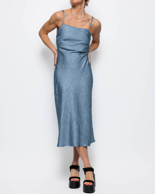 Part Two Enise Dress in Faded Denim