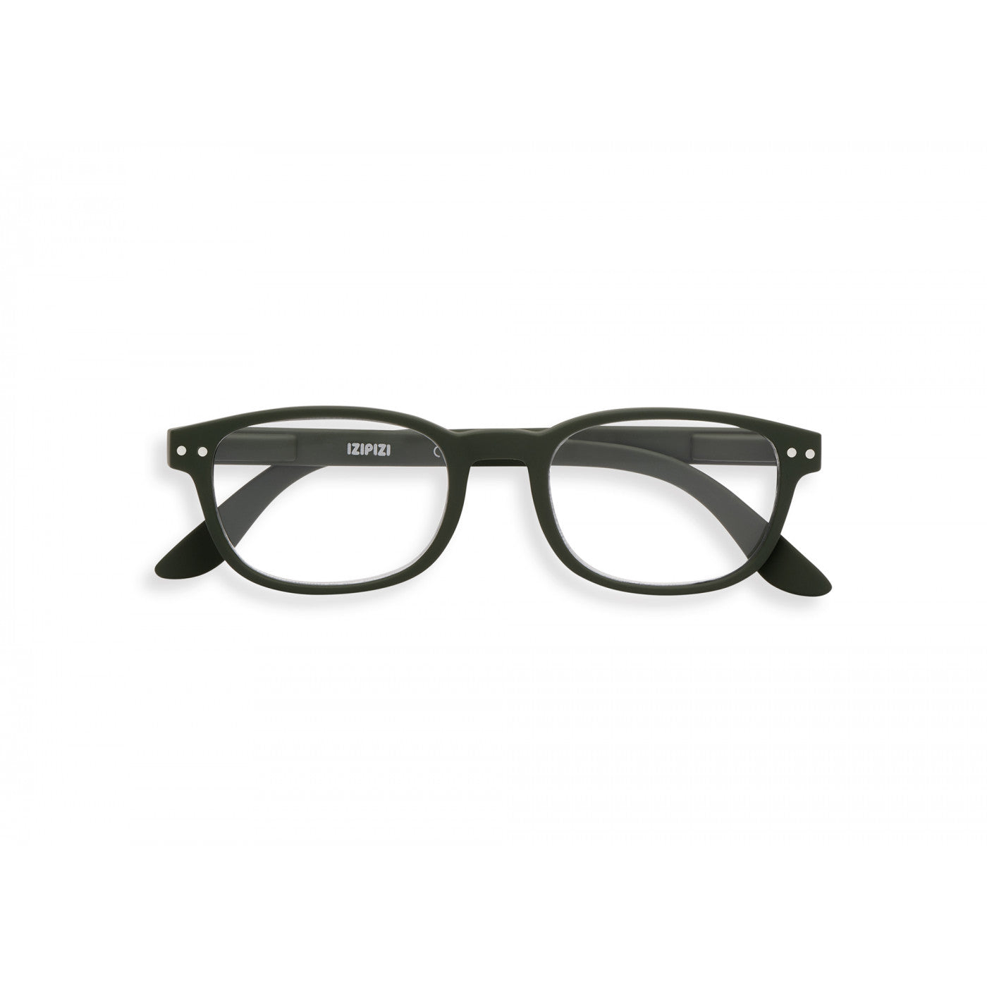 Izipizi Reading Glasses #B Kaki Green