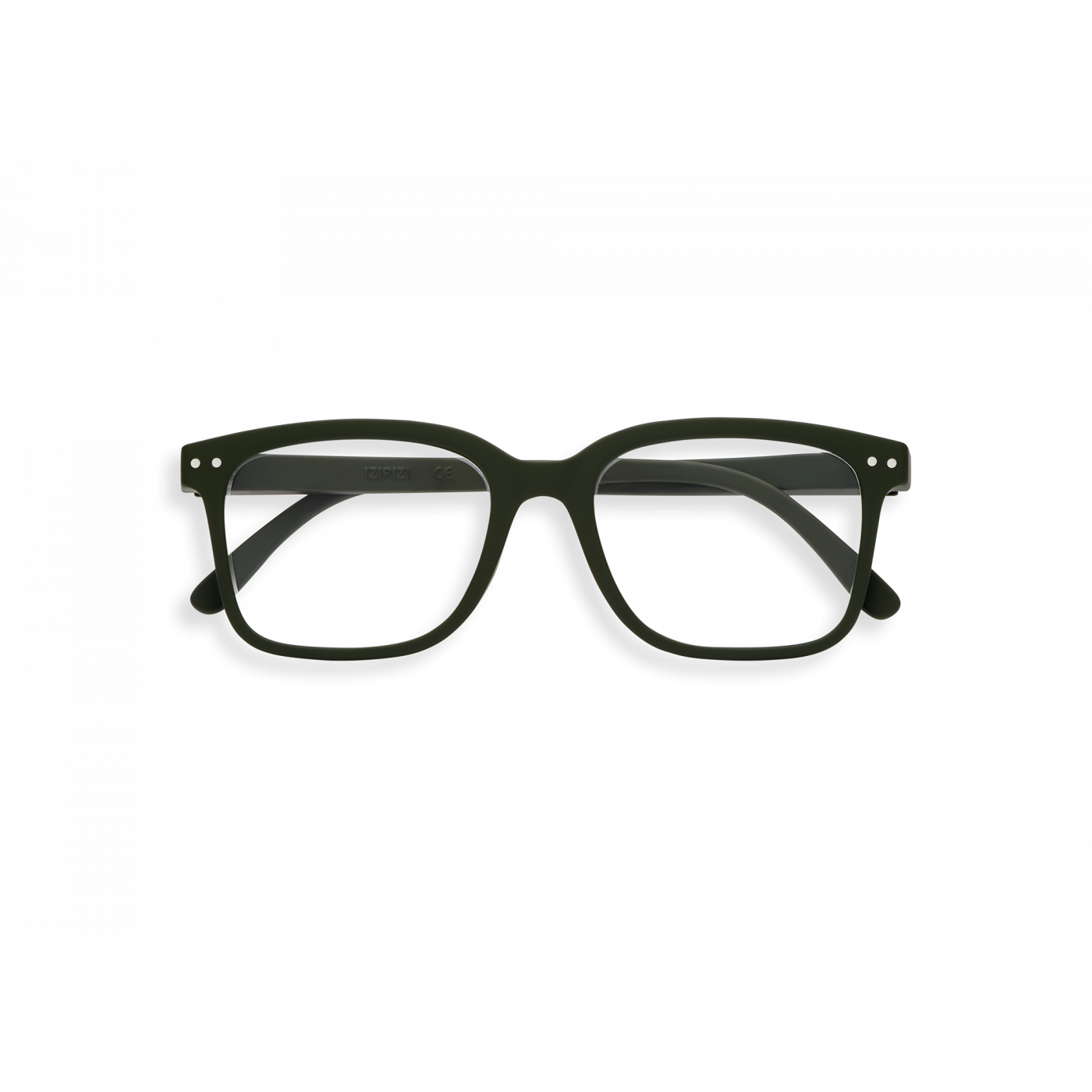 Izipizi Reading Glasses #L Kaki Green