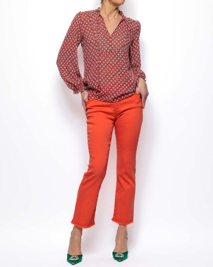Emme Marella Page Jeans in Coral