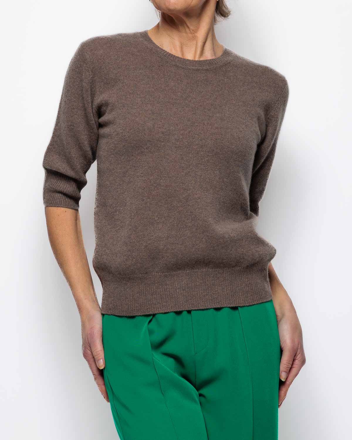InWear Monika Sweater in Sandy Grey Melange