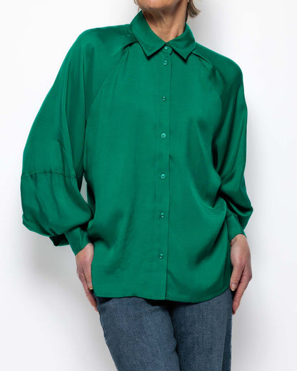InWear Cleo Shirt in Emerald Green