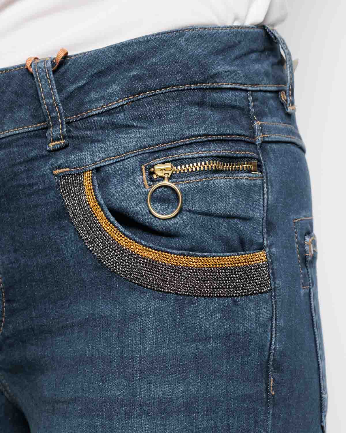 Mos Mosh Naomi Shade Jeans in Blue