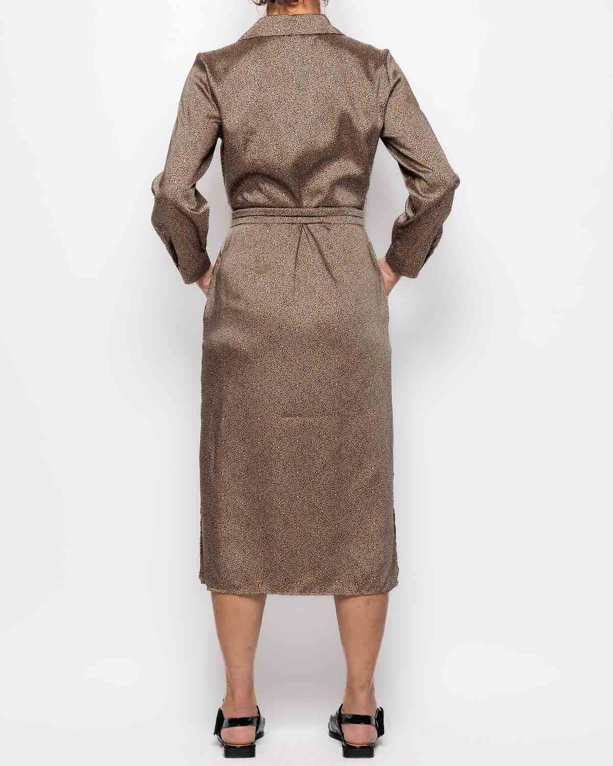 Emme Marella Ginosa Dress in Camel Dappled