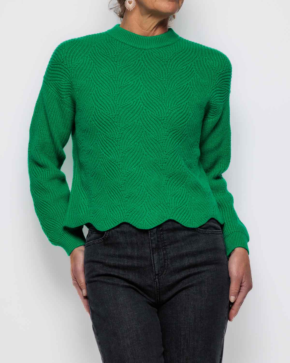 Emme Marella Relax Sweater in Green