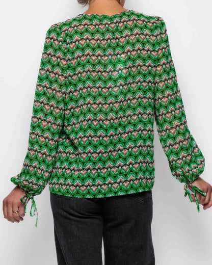 Emme Marella Glassa Shirt in Green