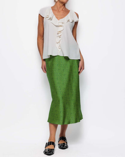 Emme Marella Narvik Skirt in Green Dappled