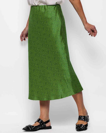 Emme Marella Narvik Skirt in Green Dappled