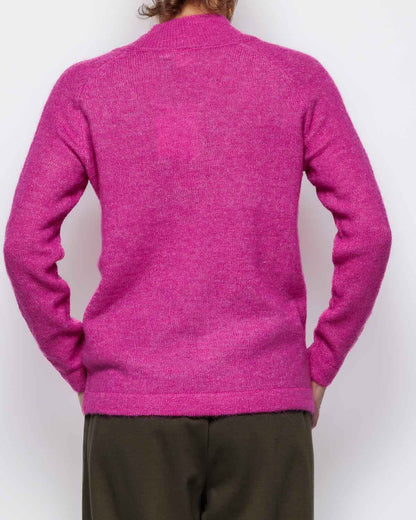 ICHI Kamara Pullover in Super Pink