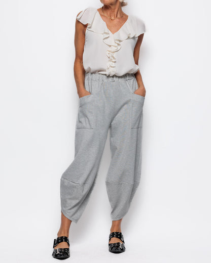 Marta Du Chateau Grey Marl Sophie Pant