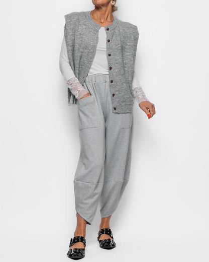 Marta Du Chateau Grey Marl Sophie Pant