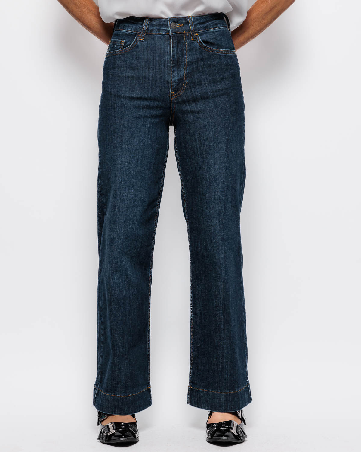 Numph Paris Jeans in Dark Blue Denim