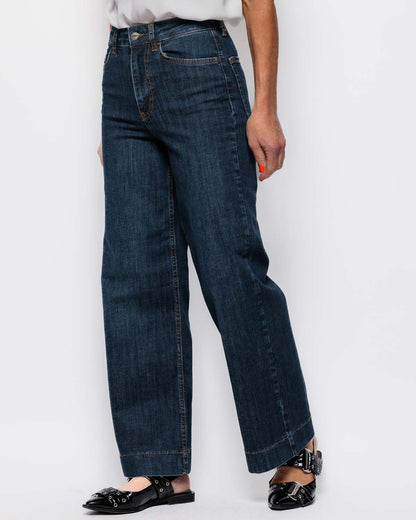 Numph Paris Jeans in Dark Blue Denim