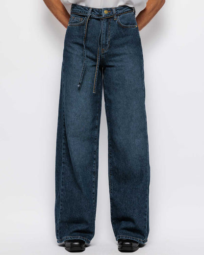 Numph Brooklyn Jeans in Dark Blue Denim