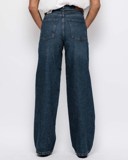 Numph Brooklyn Jeans in Dark Blue Denim