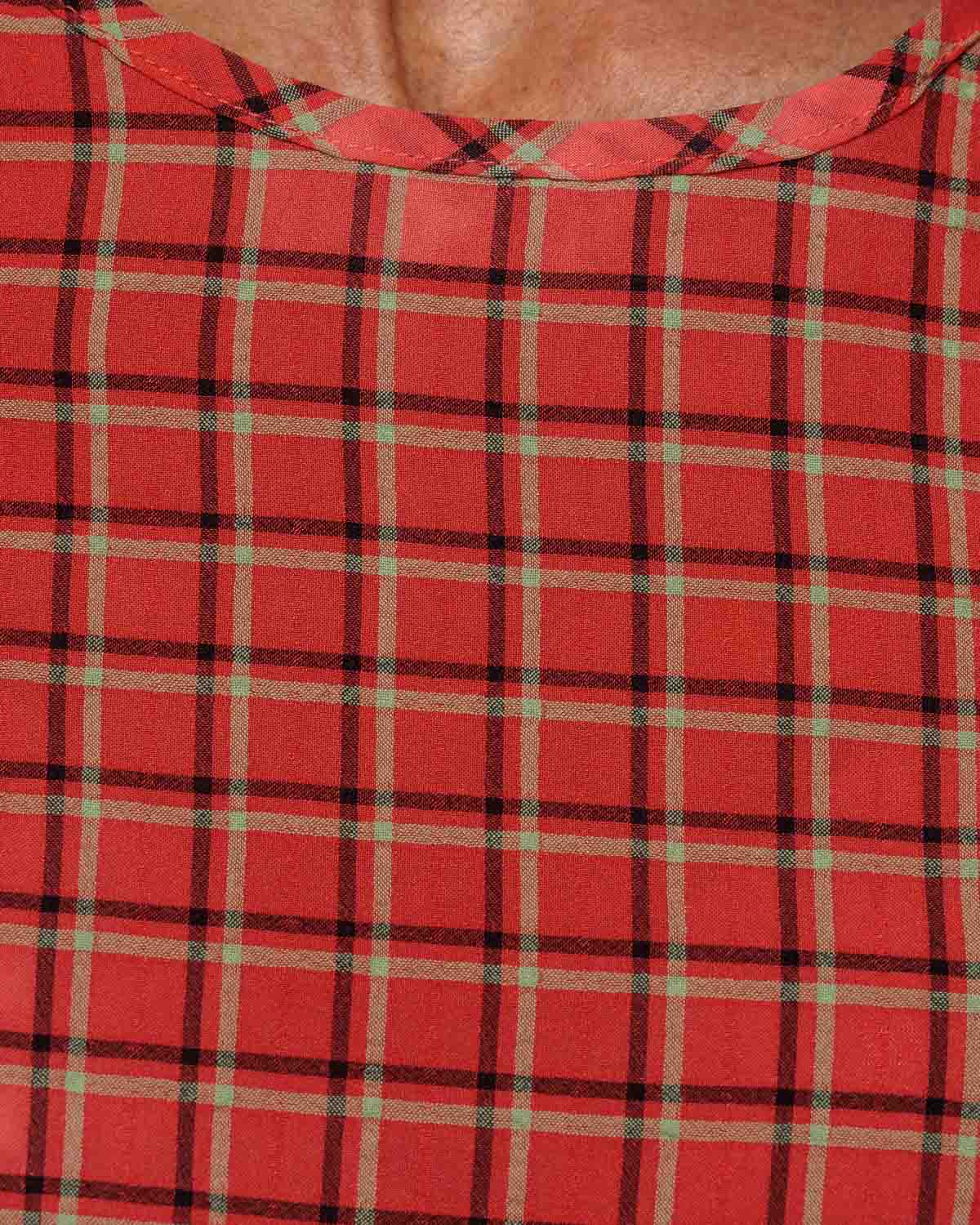 Numph Ira Shirt in High Risk Red