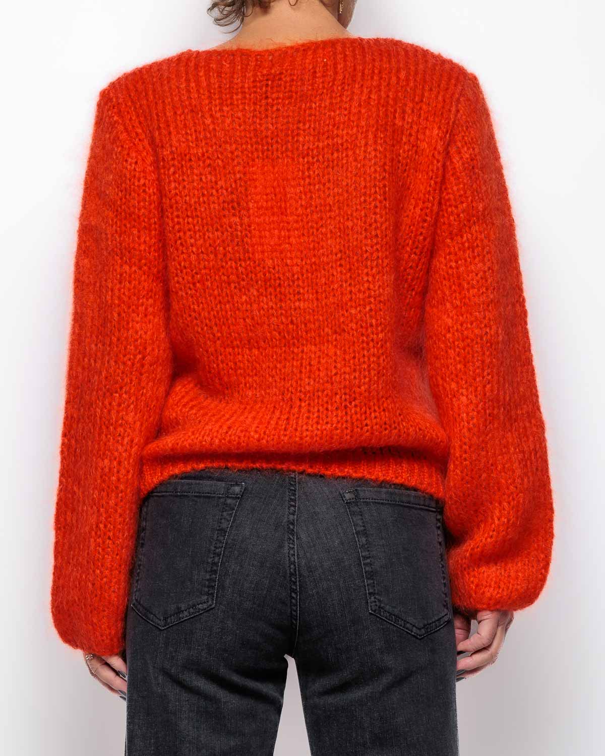 InWear Jetra Sweater in Deep Orange