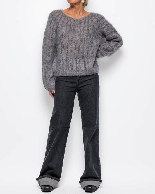 InWear Jetra Sweater in Granite Melange