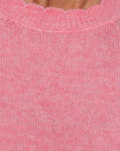 Numph Riette Selma Sweater in Peony