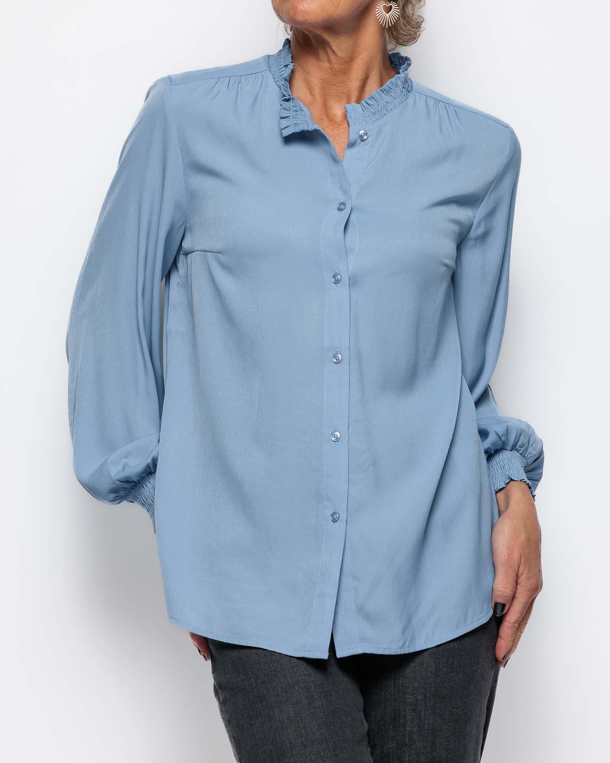 InWear Muxie Shirt in Crispy Blue