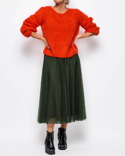 InWear Jetra Sweater in Deep Orange