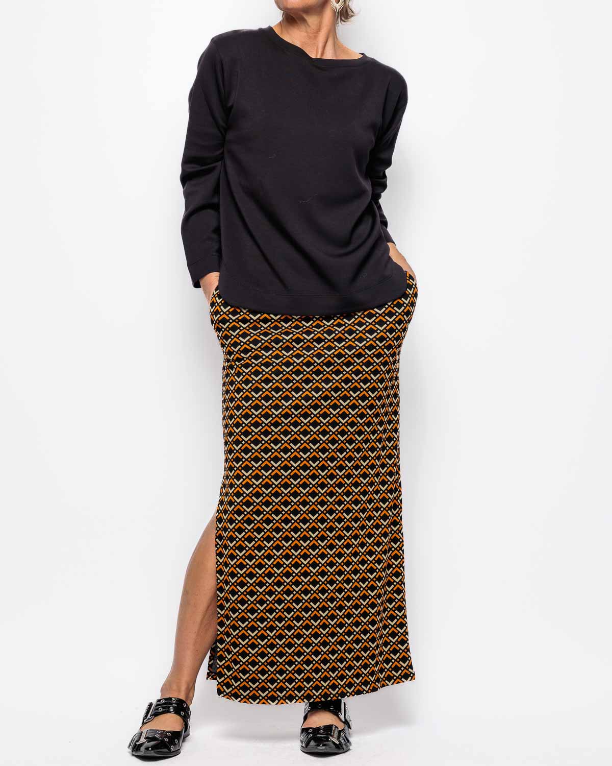 Traffic People Yasmin Skirt in Orange