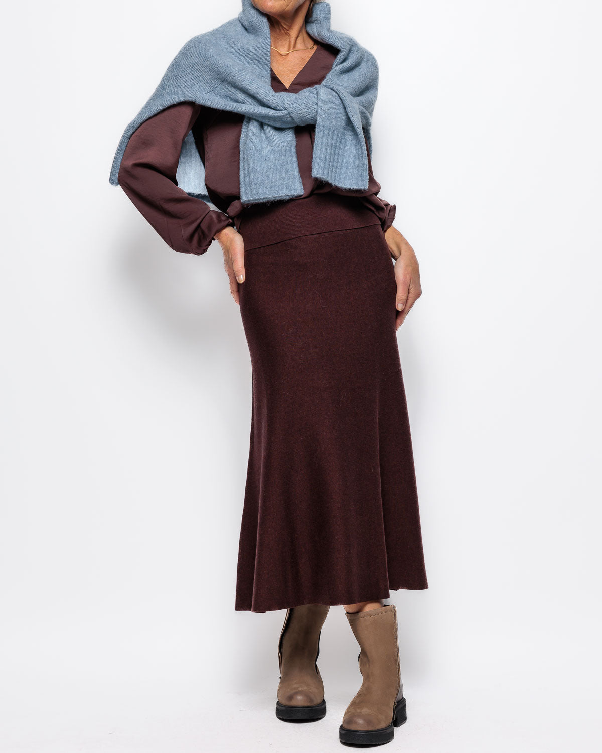 InWear Rinda Blouse in Brown Puce