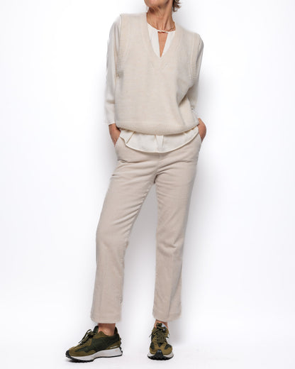 Part Two Misha Cord Trouser in Perfectly Pale