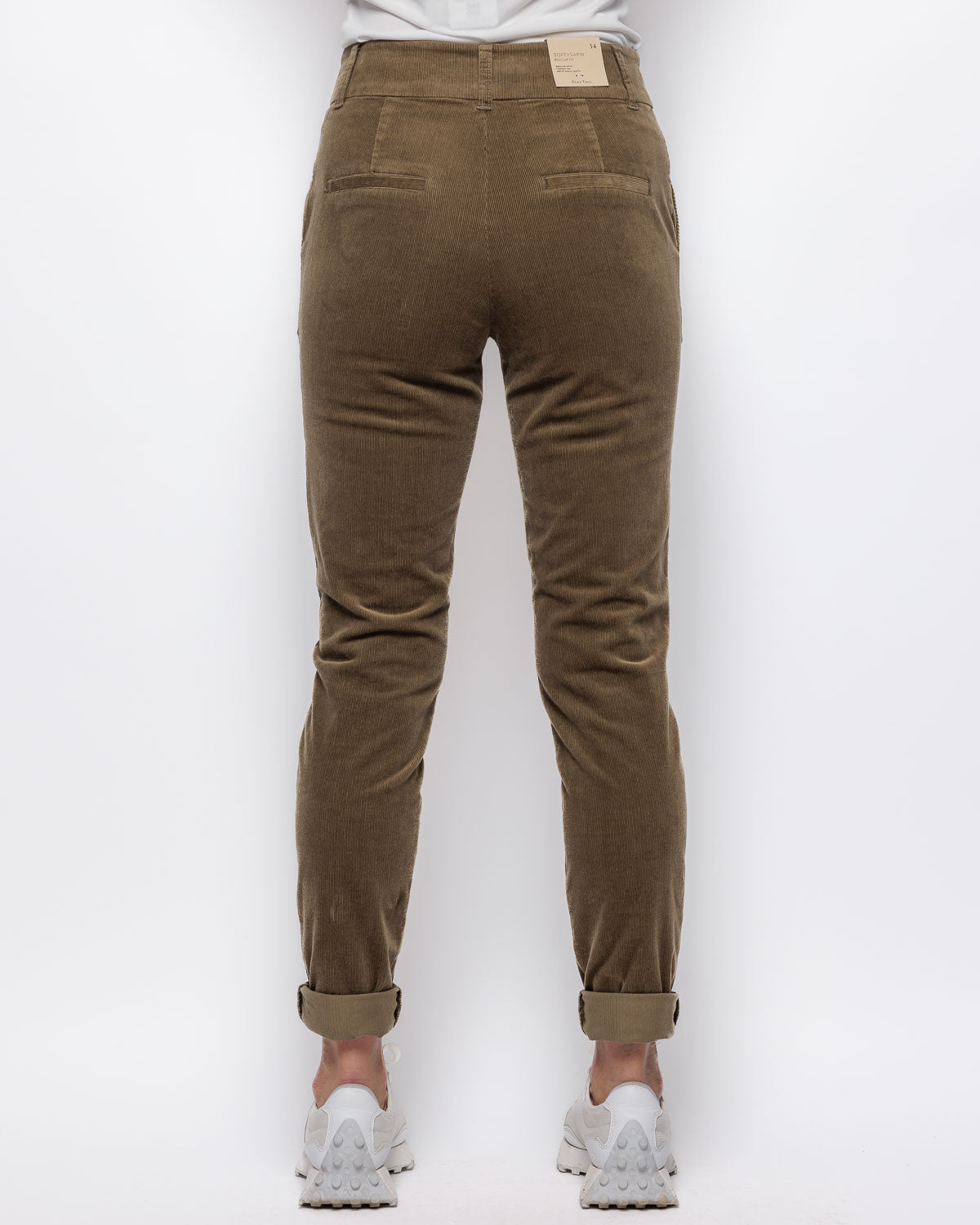 Part Two Soffy Corduroy Chino in Capers