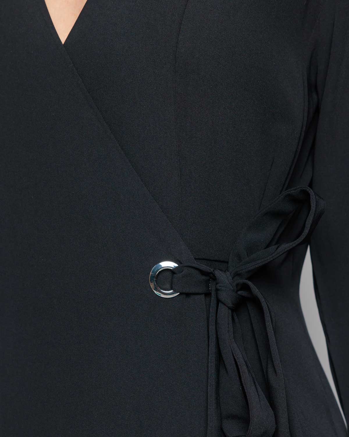 InWear Kadian Wrap Dress in Black